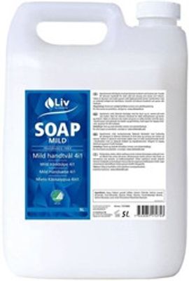 Mild handtvål 4i1 Liv 5000ml oparfymerad