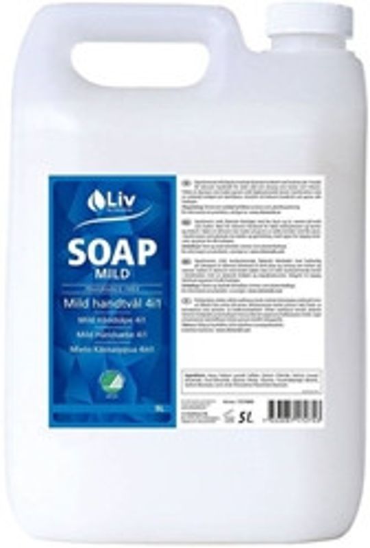 Mild handtvål 4i1 Liv 5000ml oparfymerad