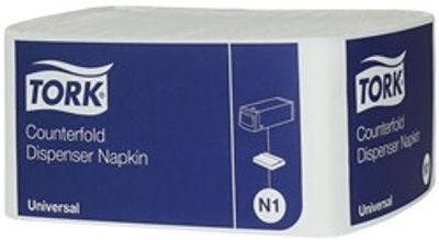 Dispenserservett N1 Tork Universal 30x33cm enkel