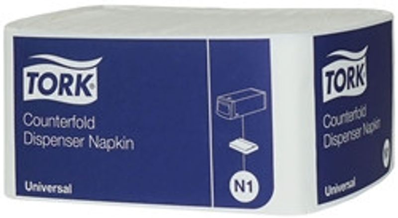 Dispenserservett N1 Tork Universal 30x33cm enkel