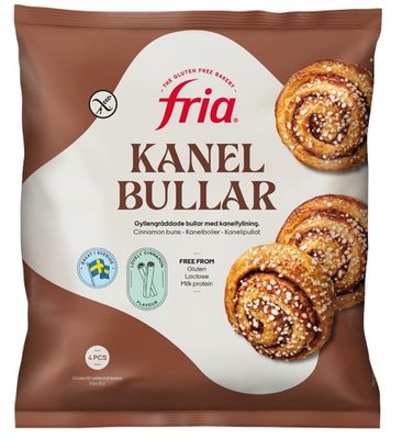 Glutenfria kanelbullar 4-pack