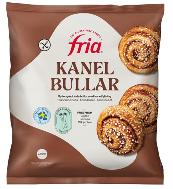 Glutenfria kanelbullar 4-pack
