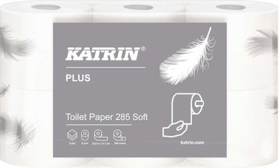 Toalettpapper Katrin plus soft 285 3-lager