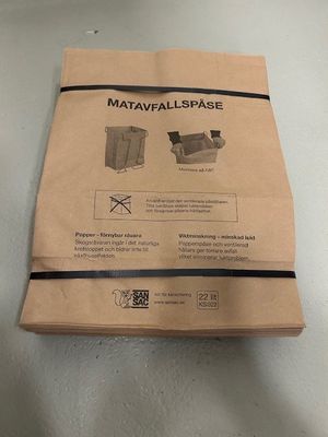 Brun kompost påse 22liter