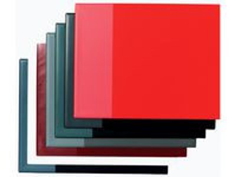 Skrivunderlägg med ficka 53x40cm svart