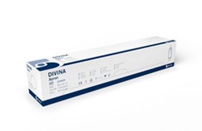 Förkläde plast engångs Selefa 81x125cm Divina transp rulle