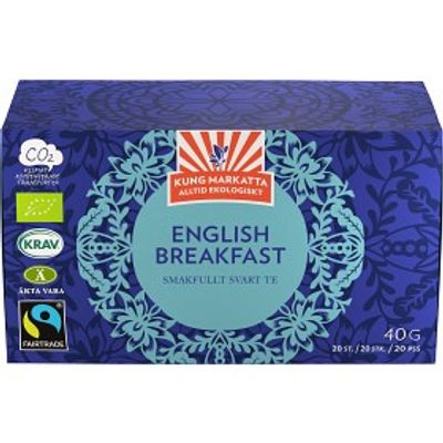 Kung Markatta English Breakfast Te 20-påsar