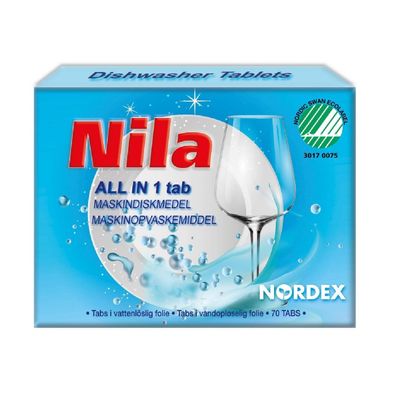 Maskindisk Nila All-in-1 70st/fp
