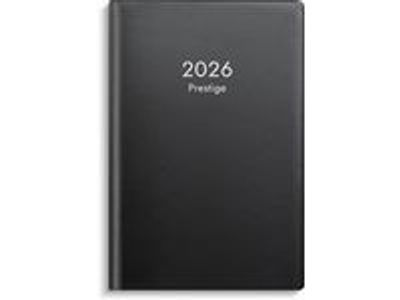 Kalender Prestige 2026 plast svart