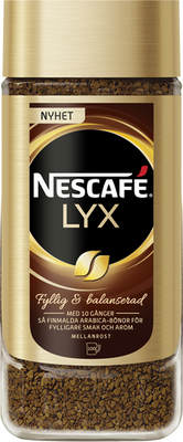 Nescafé Lyx mellanrost snabbkaffe 200g
