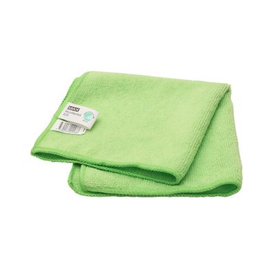 Städduk microfiber Eco grön 32x32cm