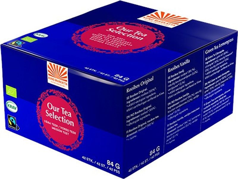 Te sortimentskartong 42x2g