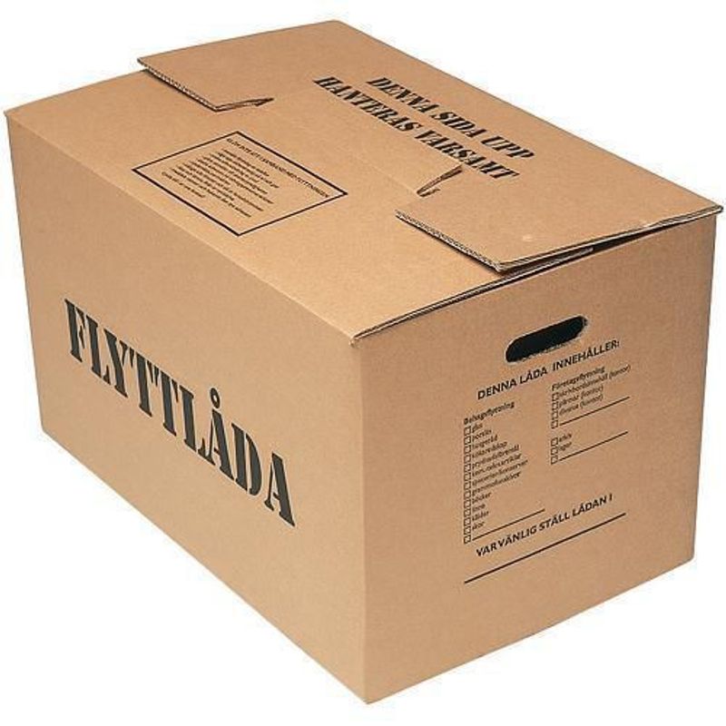 flyttkartonger