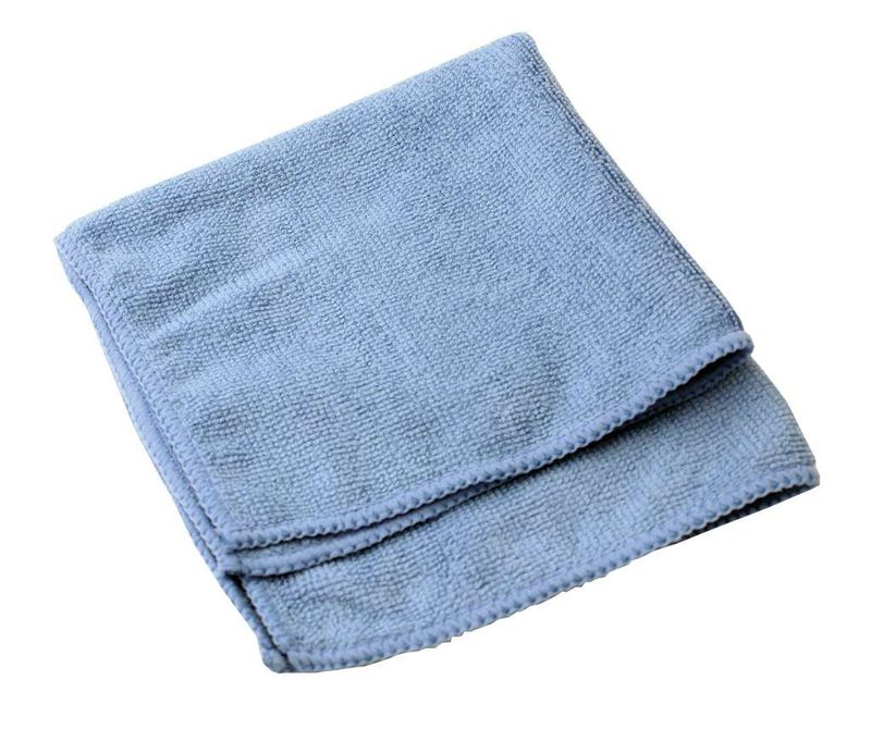 Städduk microfiber Eco blå 32x32cm