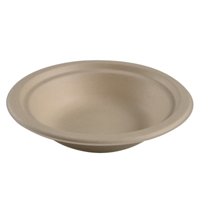 Tallrik Bagasse Djup 18cm 50st/infp