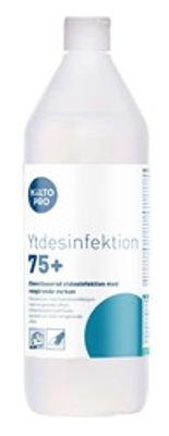 Ytdesinfektion DAX 75+ etanol 1000ml med tensid