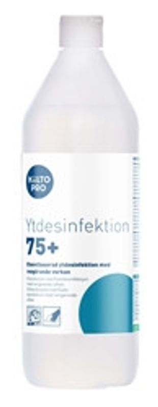 Ytdesinfektion DAX 75+ etanol 1000ml med tensid