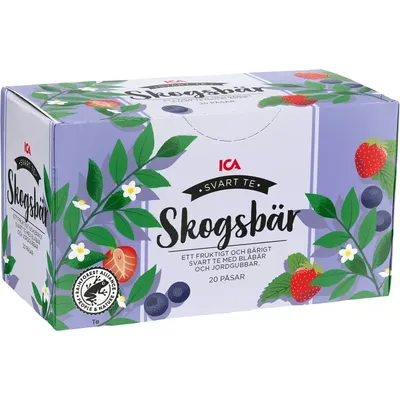 Skogsbär te 20-p ICA