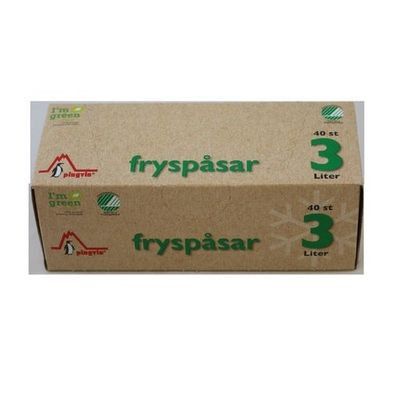 Fryspåse Pingvin 3 liters Svanenmärkta 40st/rl 18rl/krt