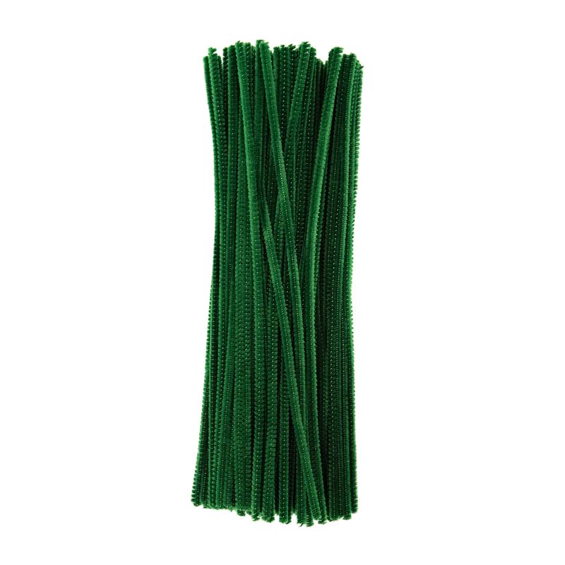 Piprensare grön 15 cm Ø 6 mm 100 st