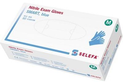 Handske Niltril vit XS 150st