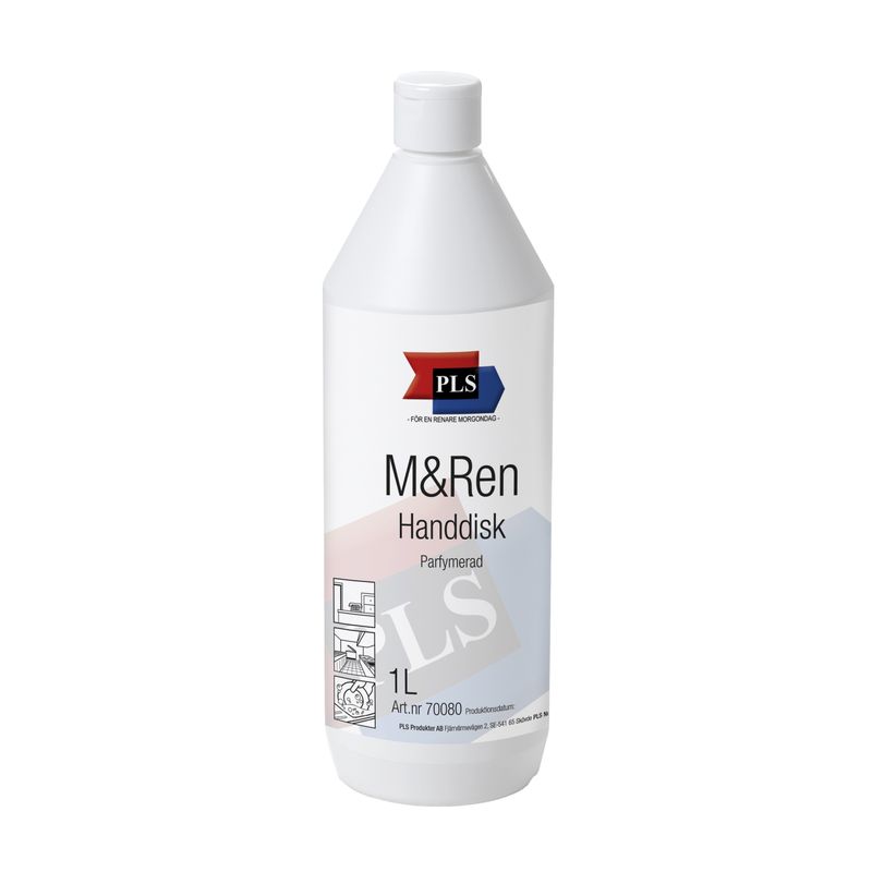 Diskmedel M & Ren 1 liter med parfym