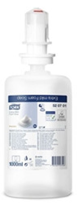 Skumtvål Tork Premium S4 1L Extra Mild oparfymerad