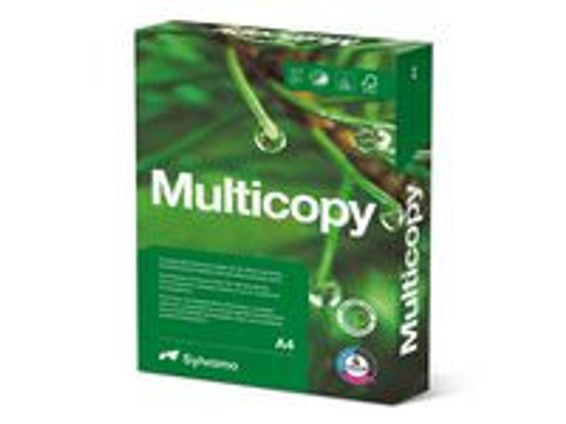 Multicopy Kopieringspapper A4 80g Ohålat 2500 Ark