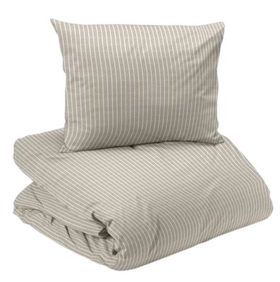 Malte Beige Påslakan Enkeltäcke 150x210