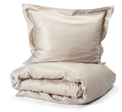 Örngott 50x60 Manchester Satin Sand Kosta Linnewäfveri