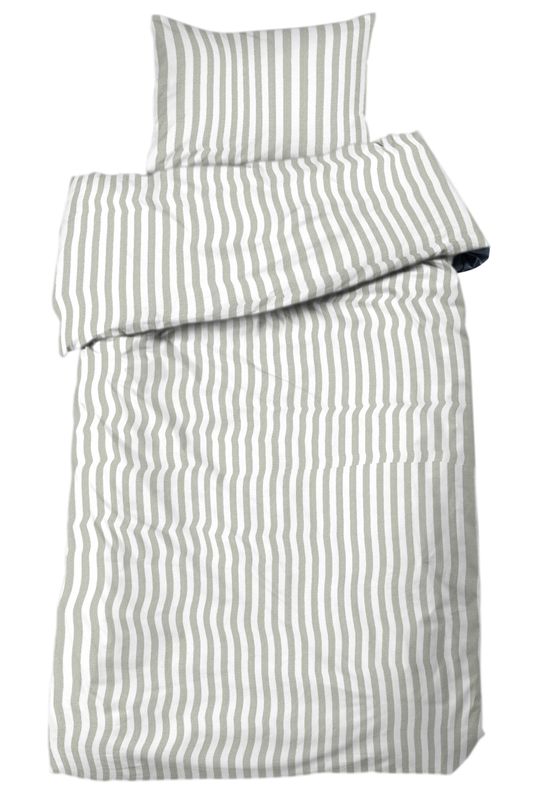 Chloé Satin Vit/Grön Påslakan Enkeltäcke 150x210
