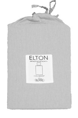 Elton Ljusgrå Påslakan Enkeltäcke 150x210