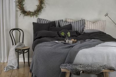 Luna beige Påslakan Enkeltäcke 150x210