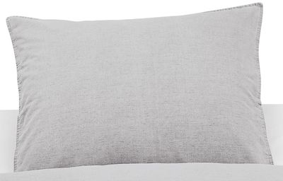 Örngott Washed 50x60 Ljusgrå