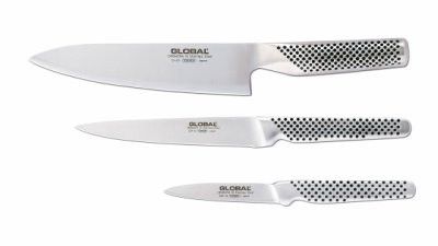 GLOBAL KNIVSET 3-DELAR G-55, GSF-15, GSF-24