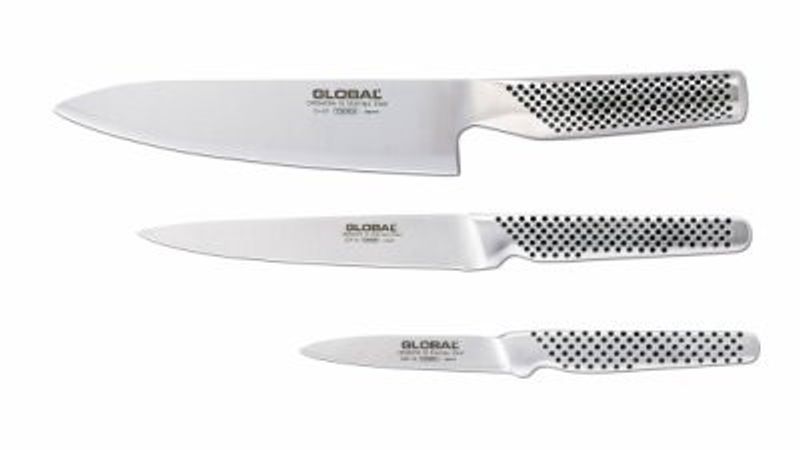 GLOBAL KNIVSET 3-DELAR G-55, GSF-15, GSF-24