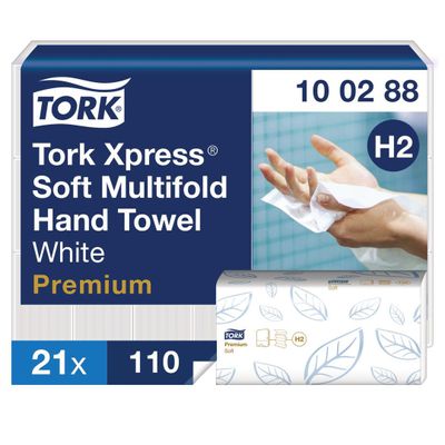 Handduk TORK Premium H2 Xpress 2310/fp