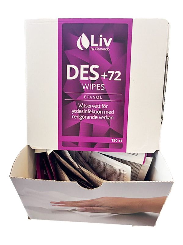 Ytdesinfektionsduk LIV Des +72 150/fp