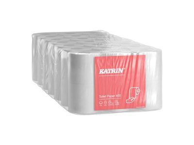 Toalettpapper KATRIN Classic 400ark, 2-lag, 42rl/fp