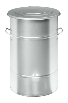 Avfallstunna 70L, Galvaniserad