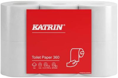 Toalettpapper KATRIN Basic 360, 2-lag, 51m, 42rl/fp