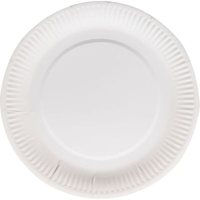 Papptallrik ABENA Gastro Ø15cm, Vit, 100st