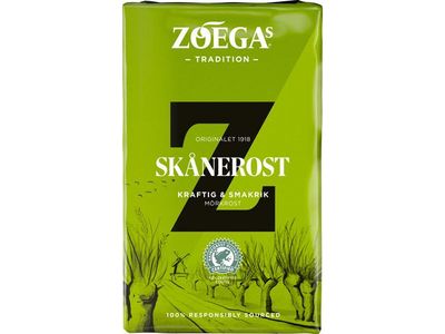 Kaffe ZOÉGAS Skånerost, 12x450g