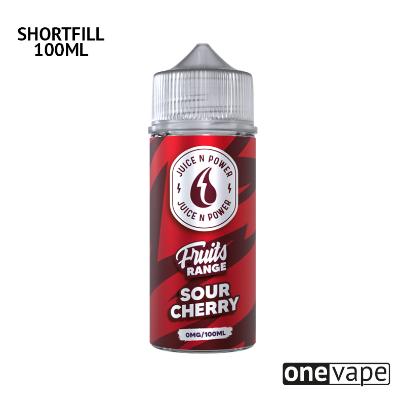 Juice N Power - Sour Cherry (100ml Shortfill)