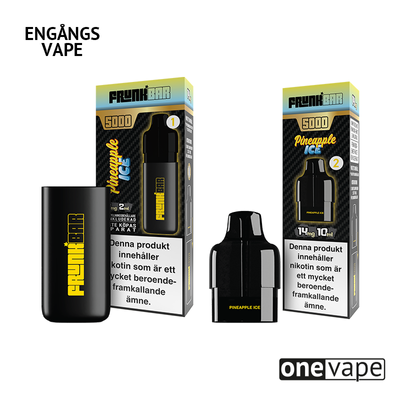 Frunk 5000 Engångs Vape - Pineapple Ice