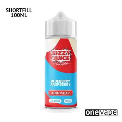 Fizzy King Bar - Blueberry Raspberry (100ml Shortfill)