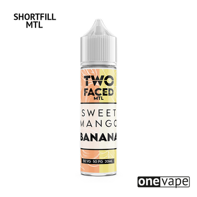 Two Faced - Sweet Mango Banana (MTL Shortfill)