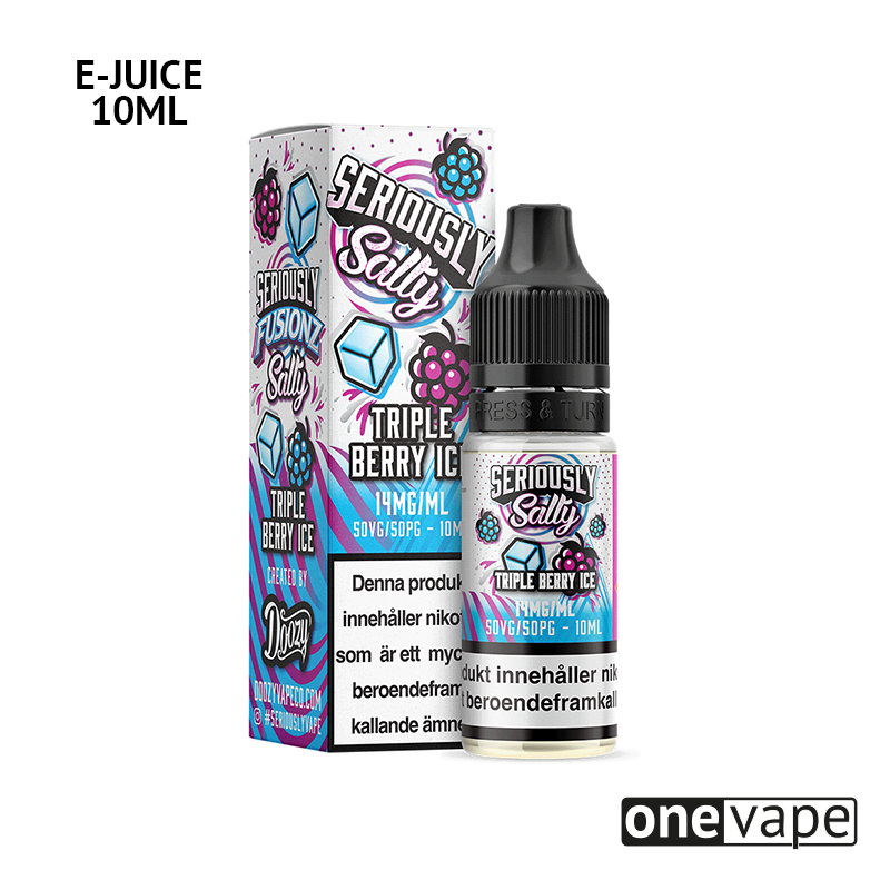 Seriously Salty - Triple Berry Ice (10ml, Nic Salt)