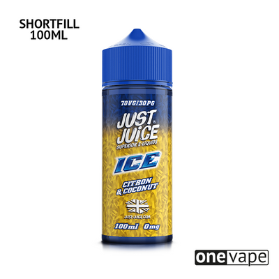 Just Juice Ice - Citron & Coconut (100ml Shortfill)