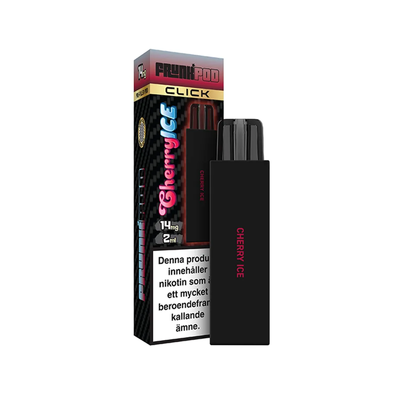 Frunk Pod Click Mesh Cherry Ice bredvid originalförpackning